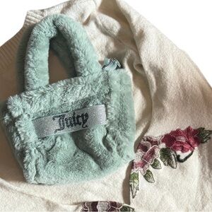 Mint Green Fuzzy Juicy Handbag
